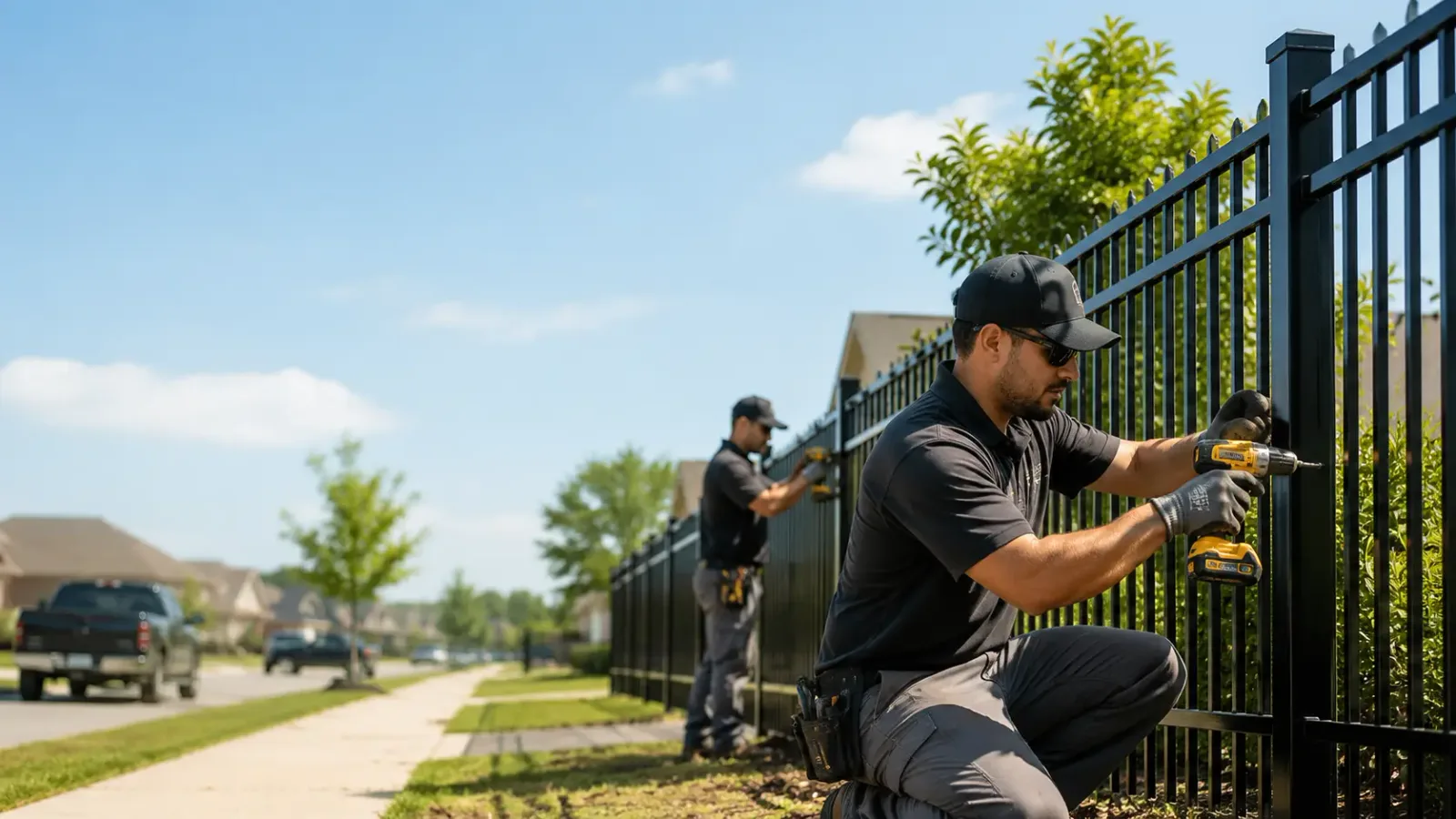 Metal Fence Installation in Baldwin, WI